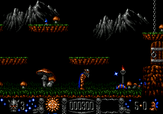 Stormlord (USA) In game screenshot